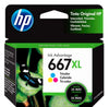 Copia de Cartucho de Tinta Hp 667XL Original Negro 3YM80AL 2375, 330 Pags