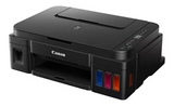 Impresora a color multifunción Canon Pixma G2110 negra 110V/220V