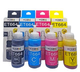 Pack 4 Tinta High Definition para Epson L805  L120 L310 L380  70ml