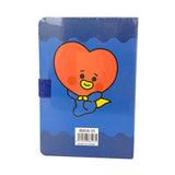 Libreta Agenda Diario BT21 animales kawaii