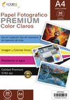 Pack 10 Hojas Papel Transfer Victorynk A4 Colores Claros