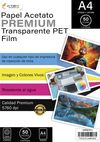 Papel Acetato Transparente PET Film A4 (210 x 297 mm) /50 Hojas