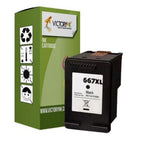 Pack 2 Pzs Cartucho de Tinta Victorynk Genérico para Hp 667XL